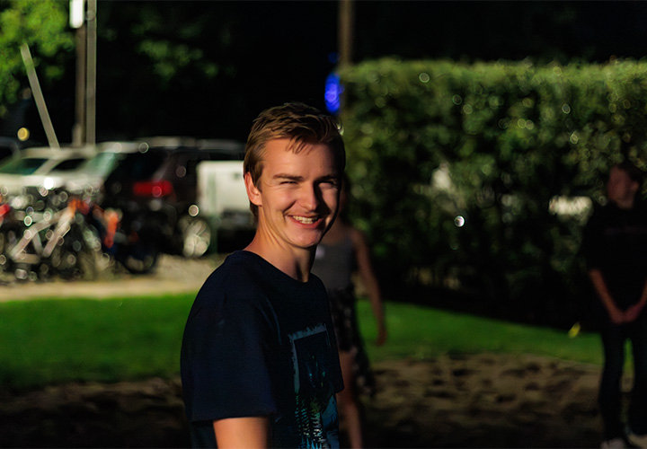 Photography example portrait smiling